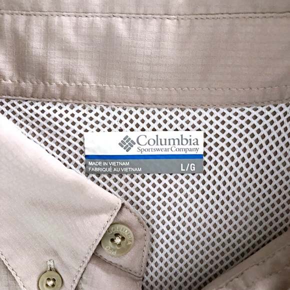 Columbia PFG Men's Omni Shade Outdoor Shirt Large - Picture 5 of 7